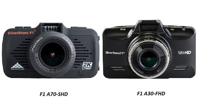 Видеорегистраторы F1 A70-SHD и F1 A30-FHD