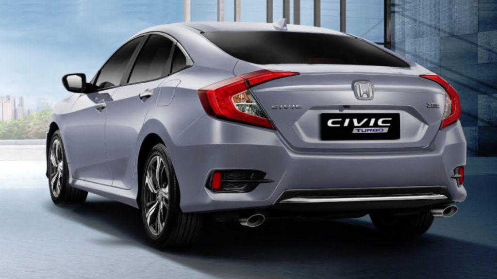 Honda Civic 2020 сзади